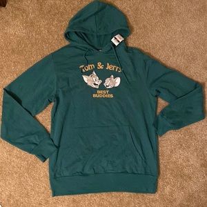 Tom and Jerry | Shirts | Tom And Jerry Best Buddies Green Hoodie | Poshmark